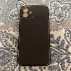 iPhone12用 ブラック ソフトケース