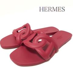 エルメス HERMES aloha アロハ ラバーサンダル 37 エルメス HERMES aloha アロハ ラバーサンダル 37 レディース