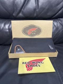 Red Wing Shoes レッドウィング　レザー長財布 黒 2025年最新】財布 REDWINGの人気アイテム - メルカリ