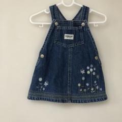 ビンテージ　オシュコシュ oshkosh 花柄　レア　ワンピース OshKosh - ビンテージ オシュコシュ oshkosh レア 花柄