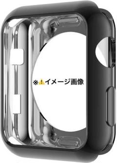⭐️⚠️対応機種不明　スマートウォッチカバー　スマートウォッチケース　保護　ブラック