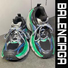 BALENCIAGA 10XL スニーカー 44 ブラック / グリーン - メルカリ