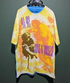 【新品未使用】ガンズ・アンド・ローゼズ タイダイ 復刻 オフィシャル Tシャツのサムネイル