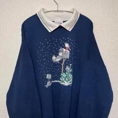 MORNING SUN アメリカ古着 トレーナー 鳥 プリント 2XL アニマル