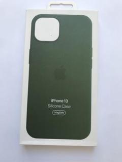 純正新品 iPhone 13 シリコーンケース ユーカリ