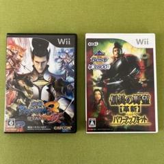 Wiiソフト戦国BASAR3宴 & 信長の野望・革新パワーアップキット2本セット