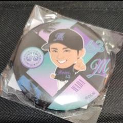 和田康士朗 アクスタ 缶バッジ 千葉ロッテマリーンズ ガチャ 和田康士朗選手 缶バッジ - メルカリ