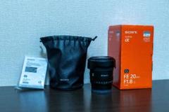 【ほぼ新品】SONY FE 20mm F1.8 G 付属品／箱有り FE 20mm F1.8 G SEL20F18G 新品同様（SONY 落て FE 20mm F1.8 G