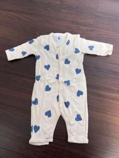 楽天市場】ハートプリントショートロンパース PETIT BATEAU