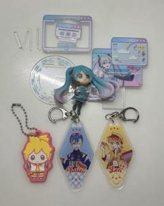 ボカロ KAITO カラコレ マスコットフィギュアチャーム ファミマミク レア グッズ]初音ミクシリーズ ふわぷち デフォルメフィギュア KAITO