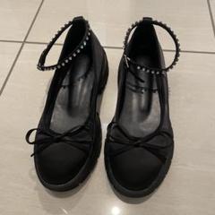 epine bijou strap satin ballet shoes23.5 - メルカリ