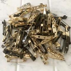ブローチ金具まとめ売り★日本製