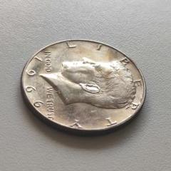 1965-1969 ケネディハーフダラーセット ☆【アメリカ銀貨】1965年～1969年 ケネディ ハーフダラー銀貨