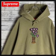 シュプリーム　supreme パーカー　プルオーバー　刺繍ロゴ　ハート　完売品 美品】supremeシュプリーム プルオーバーパーカー アーチロゴ