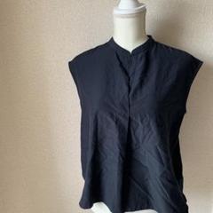 Spick&Span スピック&スパン　ノースリーブブラウス　ネイビー