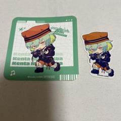 パラライ コラボカフェ本舗 賢太 コースター ステッカー