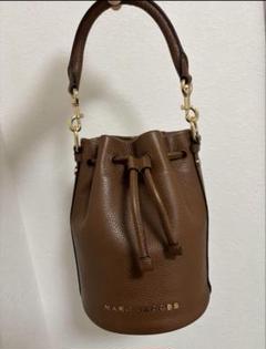 【美品】MARC JACOBS ブラウン バケットバッグ