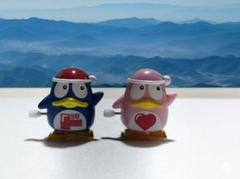 ドンペンとドンコ　ゼンマイ人形