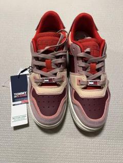 TOMMY HILFIGER スニーカー レッド ピンク