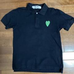 【希少】プレイ・コムデギャルソン ポロシャツ サイズM　 ネイビー PLAY COMME des GARCONS ポロシャツ 正規通販 (プレイ・コム デ