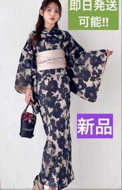 新品 GRL 3点セット 2Way オーガンジー 花柄 セパレート 浴衣