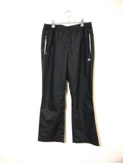 美品　2000年代　アディダス　ナイロンパンツ　メンズL　黒色　ロゴ入り