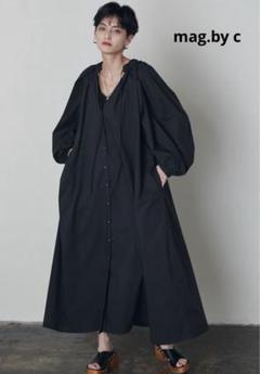 極美品✨mag.by c マグバイシー ボリュームワンピース 3way mag.by c マグバイシー 3way ピンク レースプリーツワンピース