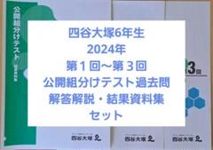 2025年最新】四谷大塚 組分けテスト 6年の人気アイテム - メルカリ