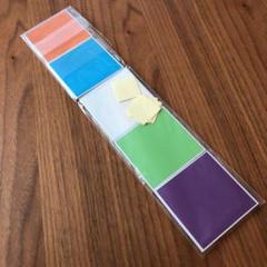 モザイク色紙 5枚