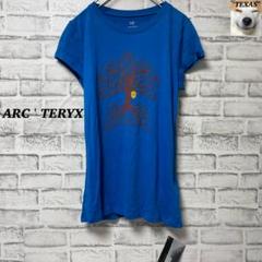 タグ付き！ ARC'TERYX Tシャツ プリント M ブルー