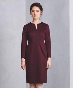 【美品】UNITED ARROWS UBCS センターステッチ ７分袖ワンピース