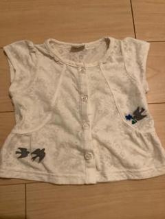 【週末特価】プチジャム 半袖カーディガン 95