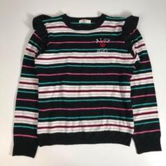 子供服 160㎝ ALGY アルジー セーター 薄手 ボーダーF1A104