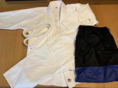 柔道着 黒帯印　サイズ2 収納袋付き ⭐︎中学生