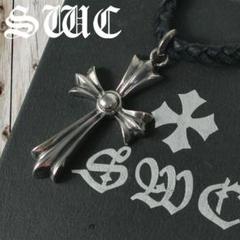 美品✨ SWC SV925 クロス 十字架 ネックレス シルバー