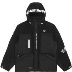 入手困難レアAape ブラック ダウンラッパー着用Young Miko着用
