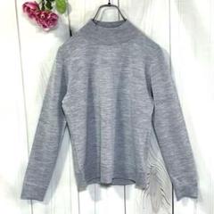 SCAPA スキャパ ニット セーター【38】長袖 タートルネック グレー系