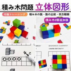 伸芽会】教材つみき スタイルブック付き 小学校受験 お受験