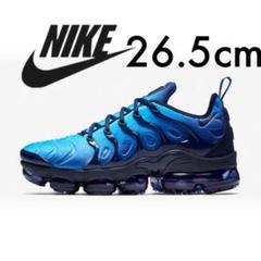 美品 希少 NIKE AIR VAPORMAX PLUS ネイビー 26.5cm
