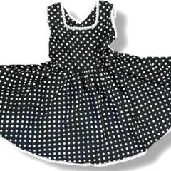 【美品】Shirly Temple シャーリーテンプル　ワンピース　黒　子供服