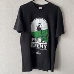 Supreme Public Enemy 初期 ラップT ヴィンテージ 古着 2PAC ラップTシャツ ヒップホップ メンズXL相当 古着 黒 【T
