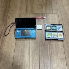 Nintendo 3DS 青 + ゲームカートリッジ7本