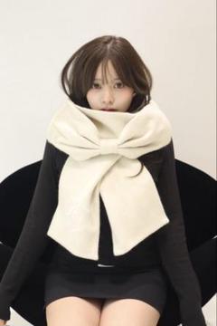 pellsiana ペルシャナ マフラー ▫︎BIG ribbon muffler ▫︎¥6,980- ▫︎WEB STORE 09/18 20:00