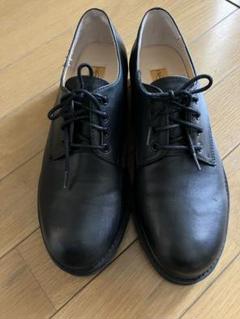 月末まで値下げ　あしながおじさん　24.5cm レースアップシューズ 黒