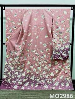 振袖 豪華 桜 紋意匠 身丈169cm 躾糸付き