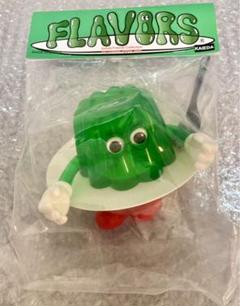 激レア アイスクリーム ソフビ フレーバーズ フィギュア グリーン 緑 夏にぴったり！ソフビブランド「FLAVORS」(フレーバーズ)の