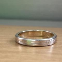 杢目金屋 】K18/SV/PT マリッジリング 結婚指輪 13号 - メルカリ