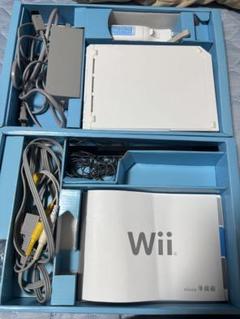 Wii本体、コントローラー、ゲームソフトセット