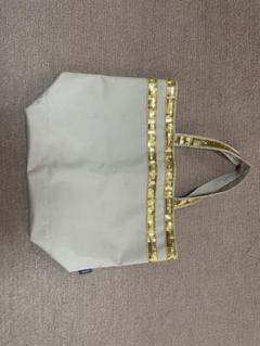 IENA グレー トートバッグ ゴールド装飾