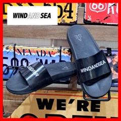 WIN AND SEA ウィンダンシー　ロゴプリント　シャワーサンダル　28㎝